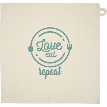 Logo trade promotional merchandise picture of: Alora 200 g/m² recycled cotton kitchen towel